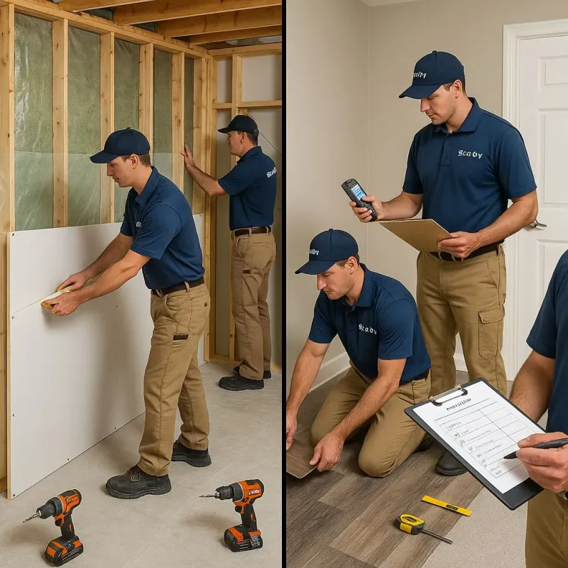 Repairs and Reconstruction process in Flemingsburg, KY
